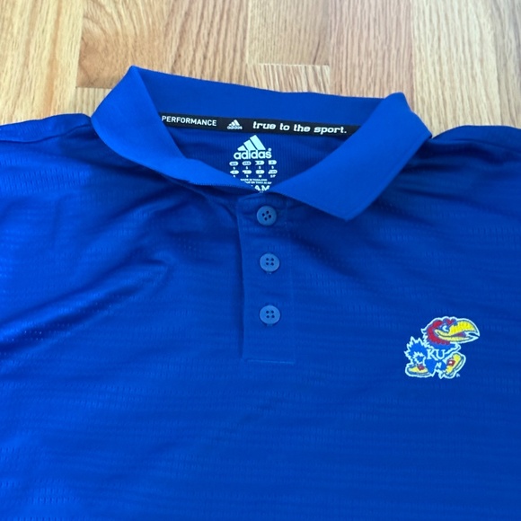 Adidas Men’s University Of Kansas Polo - Picture 2 of 10
